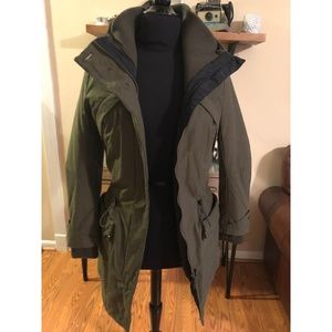 RAINFOREST Women's Zipper Jacket Green